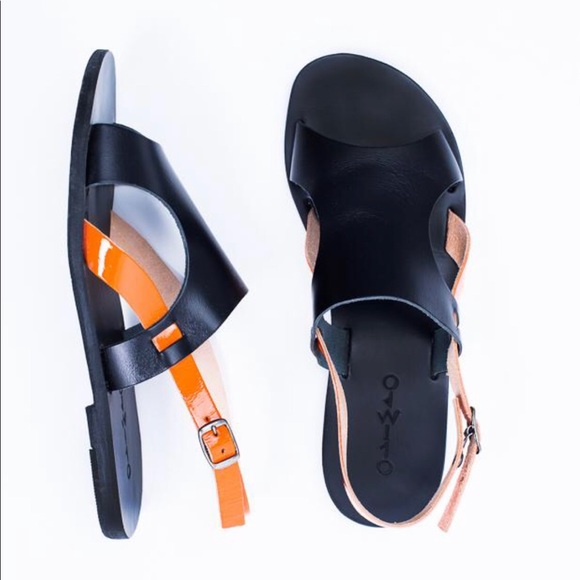 Kimia Orange Sandals - Picture 5 of 6